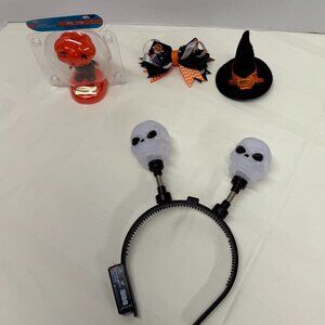 Halloween Hair Clips Lighted Headband Package